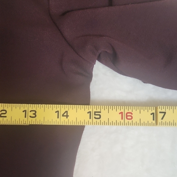 Express Burgundy  Blouse - Picture 8 of 10